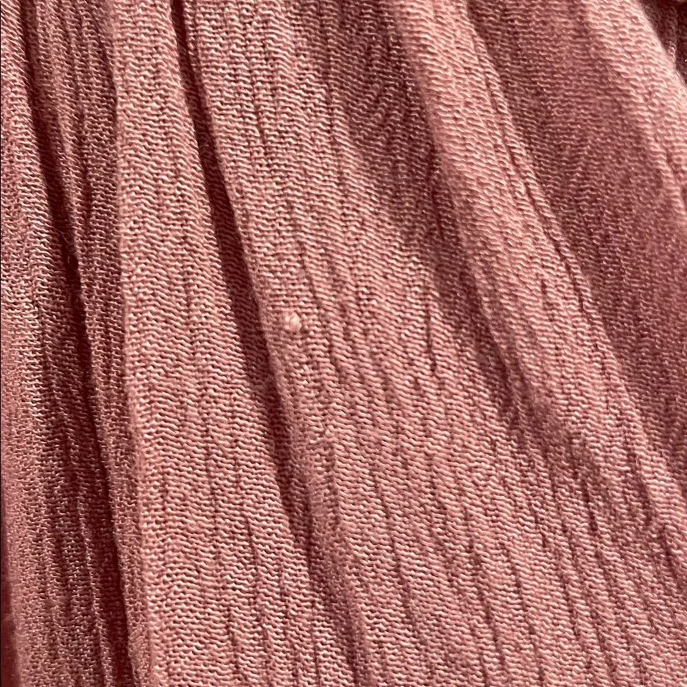 Free People One- Lace Bodice Tiered Ruffle Sundress - Dusty Rose- Size Small - Picture 11 of 12